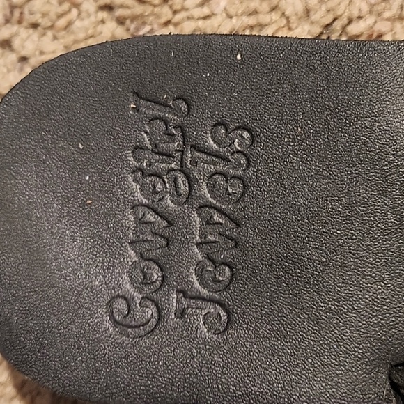 Cowgirl Jewels Swarovski Crystal Flip Flops Sandals size 9/10 - Picture 4 of 4